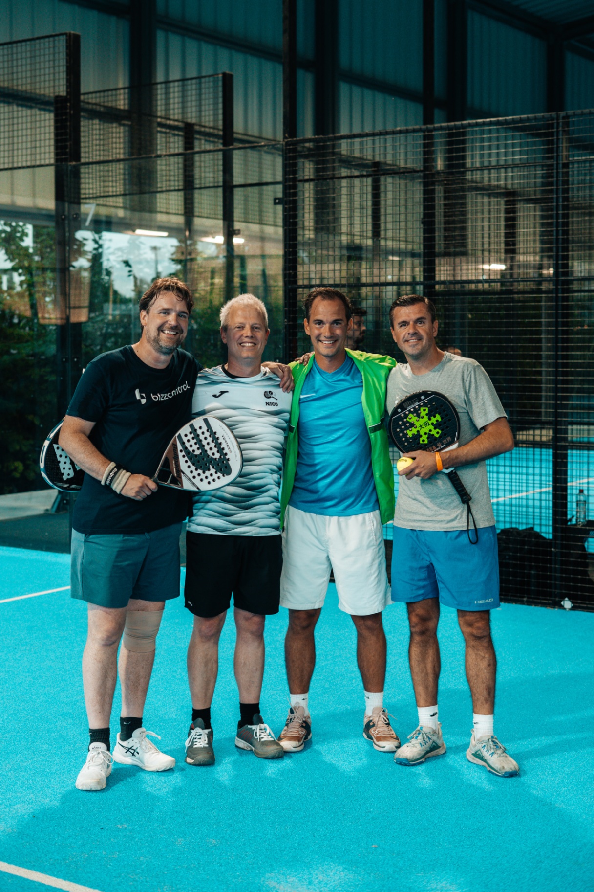 Deelnemers ACC Padel Cup